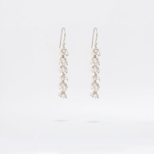 Gajra - Pearl Earrings