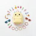 Kids stylish accessories bundle - sunglasses, hair clips, bracelets and backpack